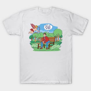 Funny Cupid love comic T-Shirt